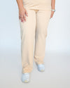 EDITH Straight Leg Scrub Pants - Beige | SLTECH™