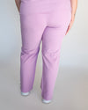 EDITH Straight Leg Scrub Pants - Lavender | SLTECH™