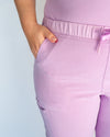 EDITH Straight Leg Scrub Pants - Lavender | SLTECH™