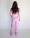 EDITH Straight Leg Scrub Pants - Lavender | SLTECH™