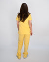 EDITH Straight Leg Scrub Pants - Yellow | SLTECH™