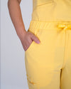 EDITH Straight Leg Scrub Pants - Yellow | SLTECH™