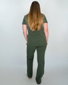 EDITH Straight Leg Scrub Pants - Khaki | SLTECH™