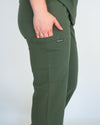 EDITH Straight Leg Scrub Pants - Khaki | SLTECH™