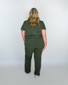 EDITH Straight Leg Scrub Pants - Khaki | SLTECH™
