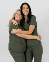 Chelsea Four Pocket Scrub Top - Khaki | SLTECH™