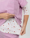 Women’s Ultra-Soft 3/4 Underscrub - Heart On Your Sleeve - Chelsea Collection