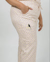 EDITH Straight Leg Scrub Pants - Lemonberry