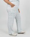 EDITH Straight Leg Scrub Pants - Picture Perfect Christmas
