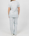 EDITH Straight Leg Scrub Pants - Picture Perfect Christmas