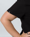 Chelsea Four Pocket Scrub Top - Black | SLTECH™