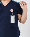 Chelsea Four Pocket Scrub Top - Navy | SLTECH™