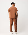 VICTOR Straight Leg Scrub Pants - Pecan Brown | SLTECH™