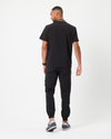 HARRY Three Pocket Scrub Top (Anti-Static SLVTECH™ Fabric) - Black - CLEARANCE