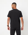 HARRY Three Pocket Scrub Top (Anti-Static SLVTECH™ Fabric) - Black - CLEARANCE