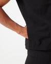 HARRY Three Pocket Scrub Top (Anti-Static SLVTECH™ Fabric) - Black - CLEARANCE