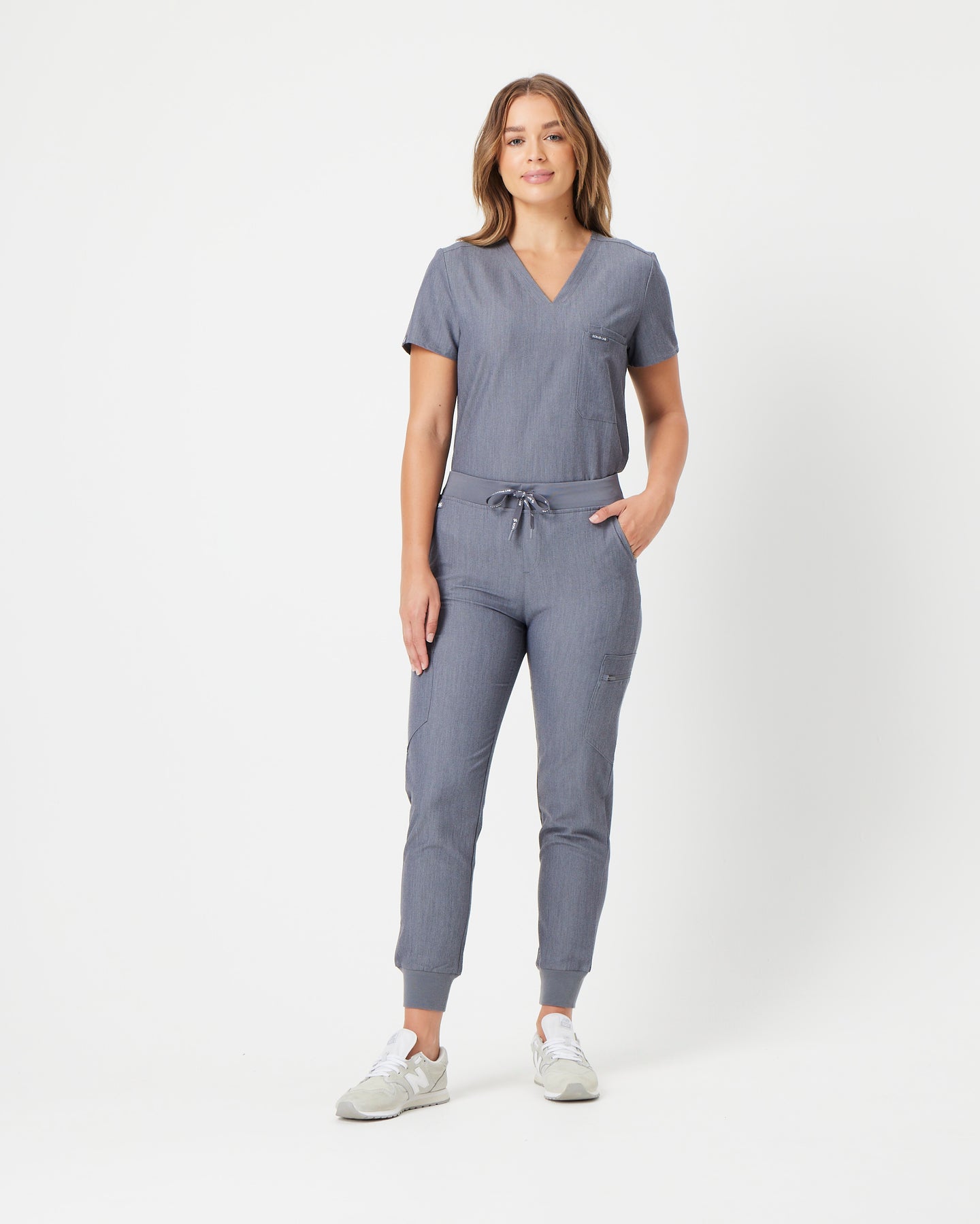 Steel Grey Scrubs – Scrub Lab - Premium Medical Apparel