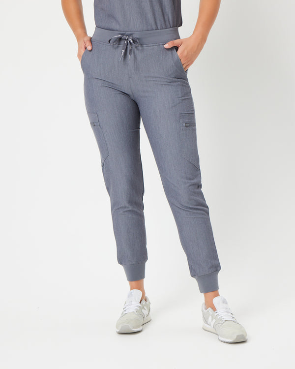 LUCY Jogger Scrub Pants - Steel Grey | SLTECH™