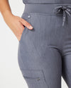 LUCY Jogger Scrub Pants - Steel Grey | SLTECH™