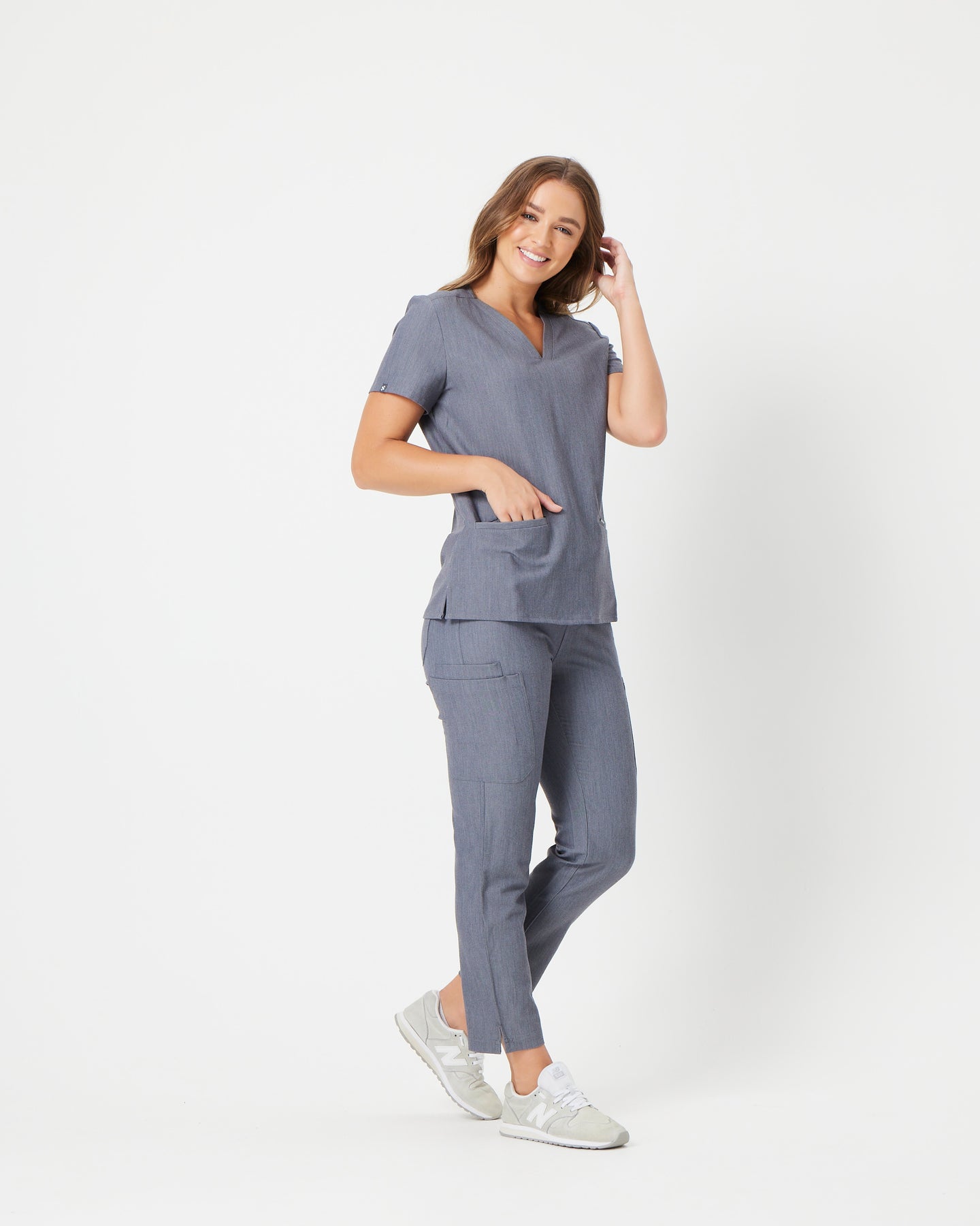 Steel Grey Scrubs - Scrub Lab – Scrub Lab - Premium Medical Apparel