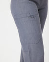 EDITH Straight Leg Scrub Pants - Steel Grey | SLTECH™