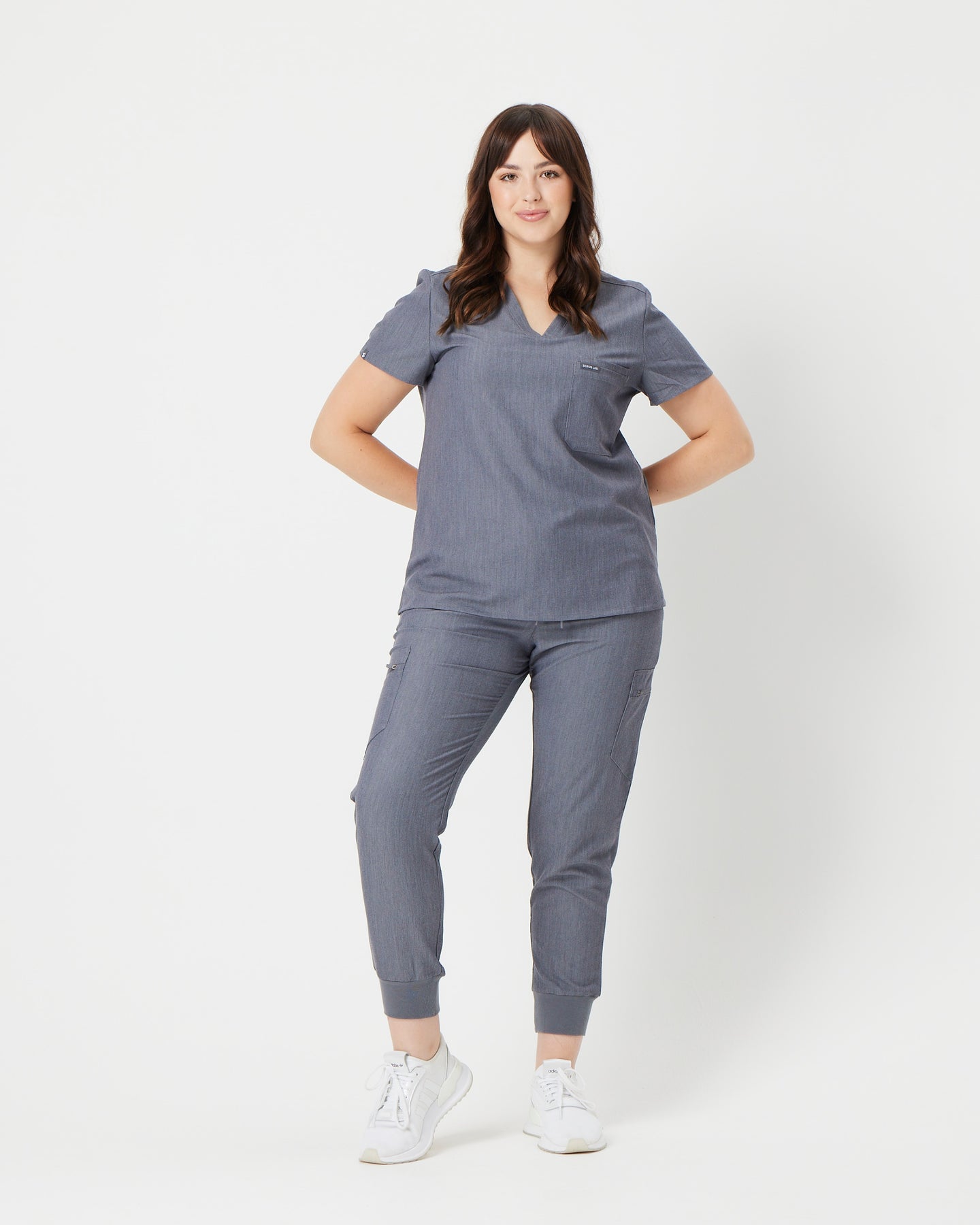 Grey Scrub Tech Steel Grey Scrubs – Scrub Lab - Premium Medical Apparel