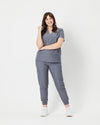 LUCY Jogger Scrub Pants - Steel Grey | SLTECH™