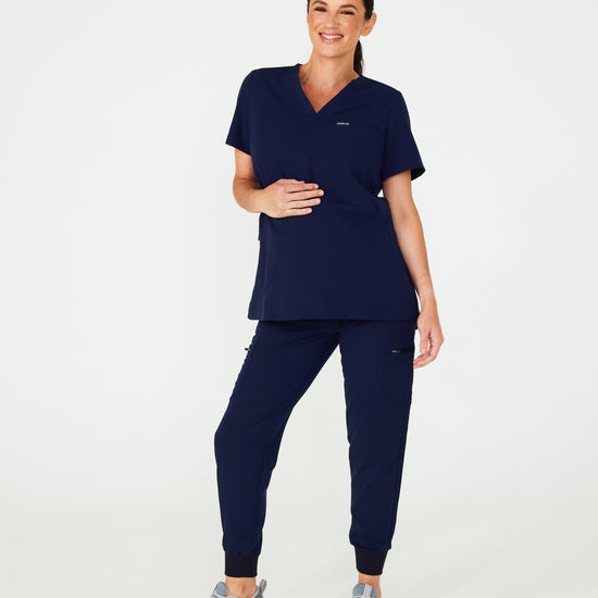 TRACY Maternity Scrub Top