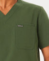 IAN Three Pocket Scrub Top - Combat Khaki | SLTECH™