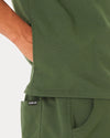 IAN Three Pocket Scrub Top - Combat Khaki | SLTECH™