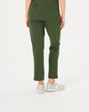 CLARISSA Skinny Leg Scrub Pants - Combat Khaki | SLTECH™