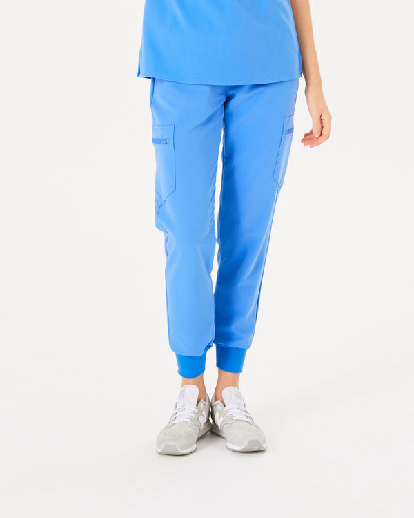 LUCY Jogger Scrub Pants - Ceil | SLTECH™