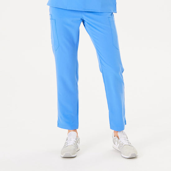 ceil blue skinny leg women's scrub pants