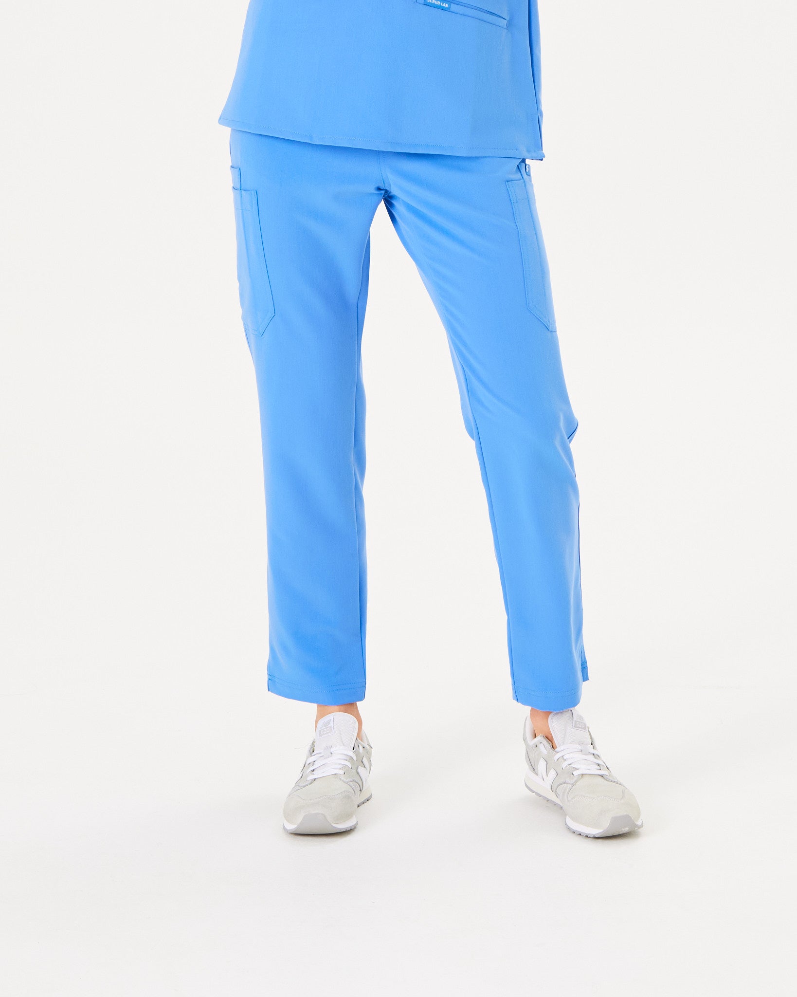ceil blue skinny leg women's scrub pants