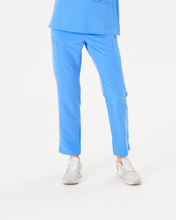ceil blue skinny leg women's scrub pants