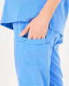 CLARISSA Skinny Leg Pants (Original SLTECH™ fabric) - Ceil - SAMPLE