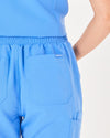 CLARISSA Skinny Leg  Scrub Pants - Ceil | SLTECH™