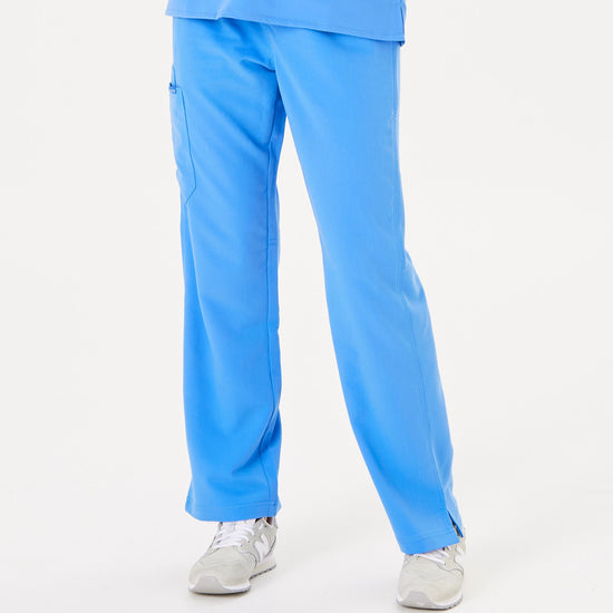 ceil blue straight leg women's scrub pants