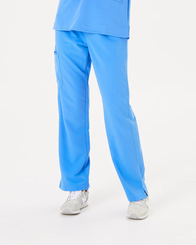 ceil blue straight leg women's scrub pants
