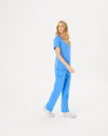 EDITH Straight Leg Scrub Pants - Ceil | SLTECH™