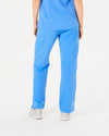 EDITH Straight Leg Scrub Pants - Ceil | SLTECH™