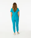 FLORENCE Three Chest Pocket Scrub Top (Original SLTECH™ fabric) - Teal - CLEARANCE
