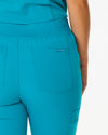LUCY Jogger Scrub Pants (Original SLTECH™ fabric) - Teal - CLEARANCE