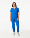 FLORENCE Three Chest Pocket Scrub Top - Royal Blue | SLTECH™