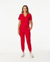 LUCY Jogger Scrub Pants (Original SLTECH™ fabric) - Rouge Red - CLEARANCE