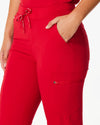 LUCY Jogger Scrub Pants (Original SLTECH™ fabric) - Rouge Red - CLEARANCE