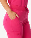 LUCY Jogger Scrub Pants -  (Original SLTECH™ fabric)  - Candy Pink - CLEARANCE