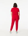 LUCY Jogger Scrub Pants (Original SLTECH™ fabric) - Rouge Red - CLEARANCE