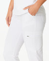 LUCY Jogger Scrub Pants - (Original SLTECH™ fabric) Pure White - CLEARANCE
