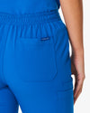 CLARISSA Skinny Leg Scrub Pants - Royal Blue | SLTECH™